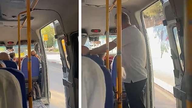 Siirt'te Minibüs Tepkisi: Klima Kapalı, Kapı Açık, Yolcular Ayakta