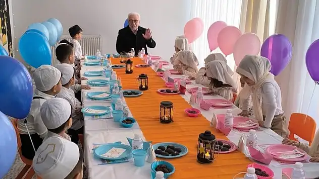 Siirt'te Minik Yüreklerde Tekne Orucu Heyecanı