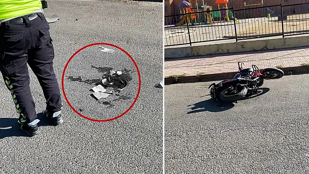 Siirt'te Motosiklet Kazası: 1 Ağır Yaralı