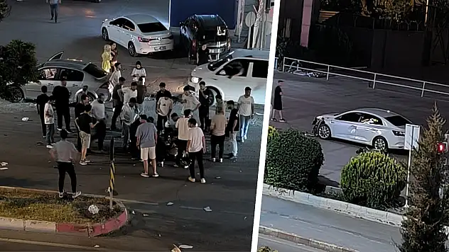 Siirt'te motosiklet kazası: Motokurye hastanelik oldu