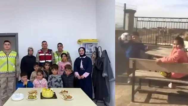 Siirt'te Öğrencilerin Masum İsteği Jandarmayı Harekete Geçirdi