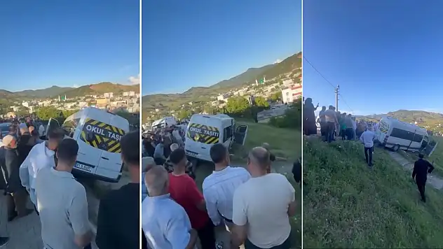 Siirt'te Okul Servisi Kontrolden Çıktı: 2 Yaralı