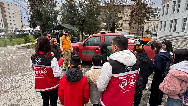 Siirt'te Orman Haftası Kapsamında Çocuklarla Fidan Dikimi Etkinliği