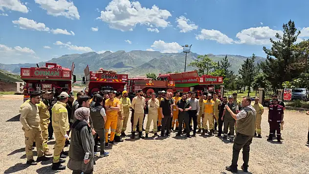 Siirt'te Orman Yangınlarına Karşı Tatbikat Düzenlendi