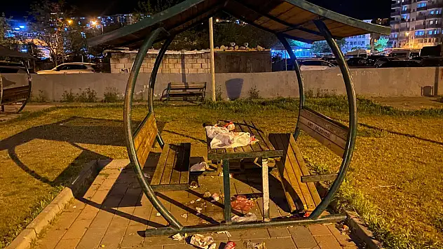 Siirt'te Parkı Çöplüğe Çevirdiler, Kamelyayı Kırdılar: Vatandaşlardan Sert Tepki