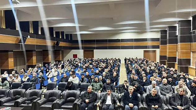 Siirt'te Ramazan Öncesi Aylık Mutat Toplantı Yapıldı