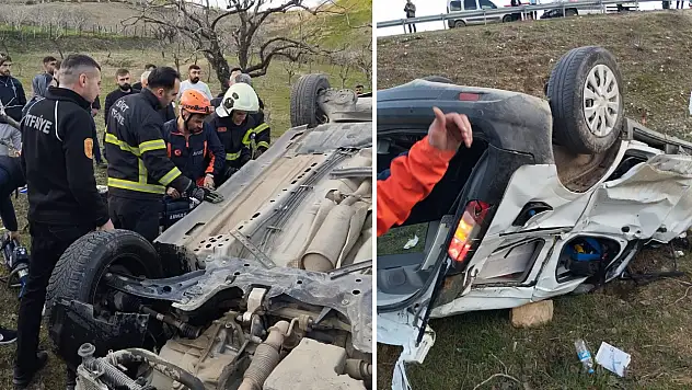 Siirt'te Şarampole Yuvarlanan Araçta Hayatını Kaybedenlerin Sayısı 2 Oldu! 2 Kişinin Kimliği Belli Oldu