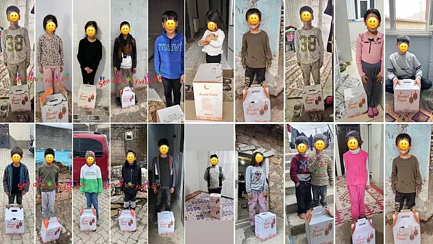 Siirt'te 'Sen de Bir Fidan Dik' Projesi Ramazan'da Ailelerin Yanında