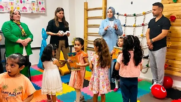 Siirt'te ''Sen De Bir Fidan Dik'' Projesi, Abdulkerim Kuzu Özel Eğitim Anaokulu'nda Oyun Sınıfı Açtı