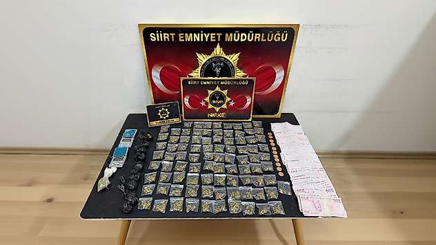 Siirt'te 'Torbacı' Operasyonu: 159 Gram Uyuşturucu Ele Geçirildi