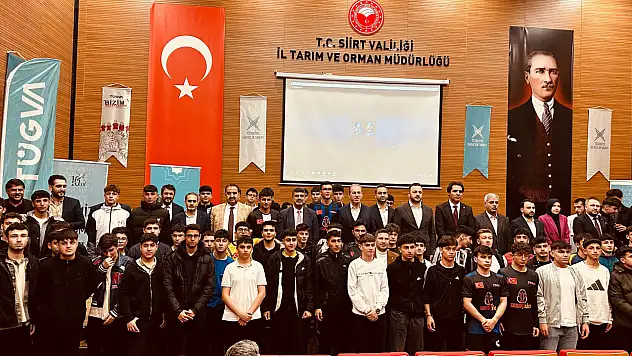 Siirt'te TÜGVA Liseler Arası Futbol Turnuvası Lansmanı Gerçekleştirildi