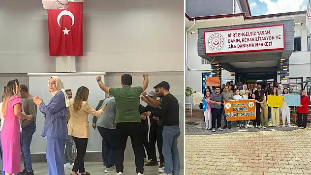 Siirt'te Üniversite Öğrencilerinden Özel Bireylere Yönelik Farkındalık Etkinliği