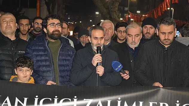 Siirt'te Vatandaşlardan ABD ve İsrail Saldırılarına Tepki