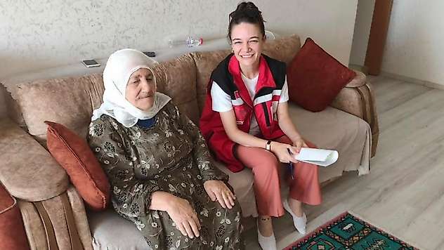 Siirt'te vazife malulü ailesine hane ziyareti gerçekleştirildi