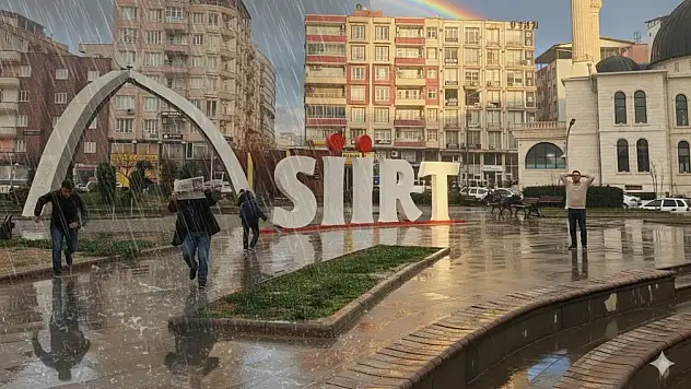 Siirt'te Yağmur Kısa Sürdü, Güneş Geri Geliyor! Siirt İçin 5 Günlük Hava Durumu