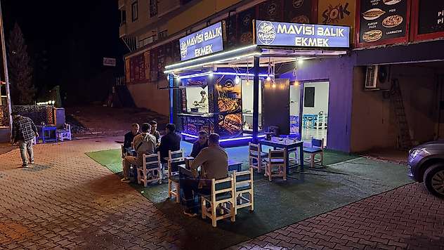 Siirt'te yeni işletme: Mavisi Balık Ekmek Hizmete Başladı