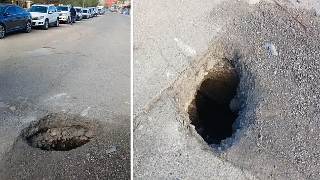 Siirt'te Yol Çökmesi Tehlike Saçıyor