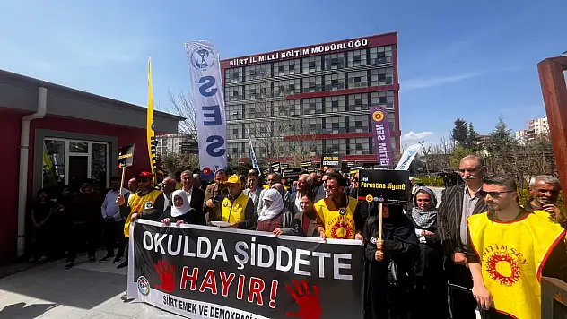 Siirt'ten Okullarda Şiddete Karşı Ortak Ses: 'Bu Bir Güvenlik Zafiyeti Değil, Sistemsel Bir Sorundur!'