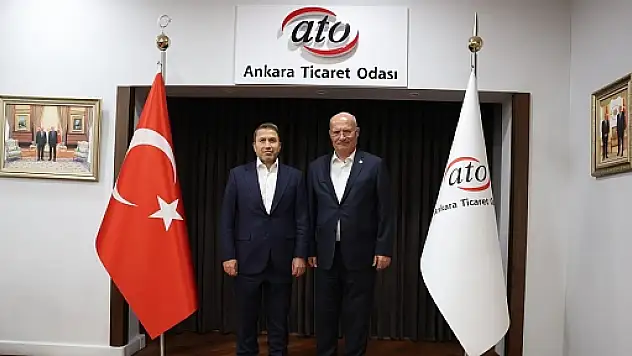 Siirt TSO Başkanı Güven Kuzu'dan ATO Başkanı Baran'a Ziyaret 