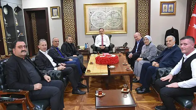 Siirt TSO ve ATO Başkanlarından Vali Kızılkaya'ya Ziyaret