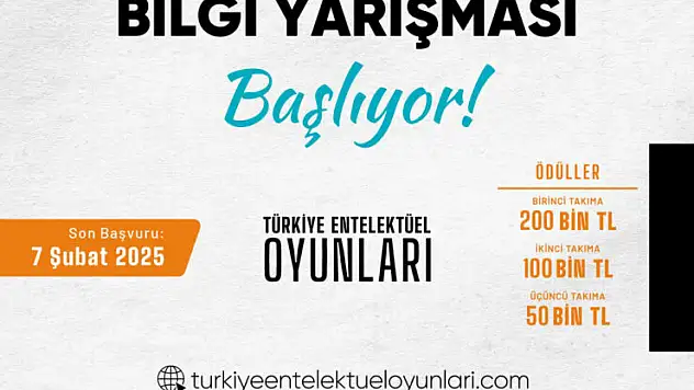 Siirt TÜGVA'dan Yarışma Duyurusu