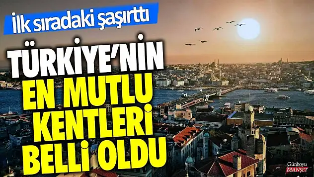 Siirt, Türkiye'nin En Mutlu Şehirleri Arasında Yer Aldı