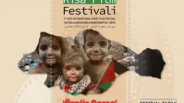 Siirt Uluslararası 7. Kısa Film Festivali, Bu Yıl Özgür Gazze Diyecek