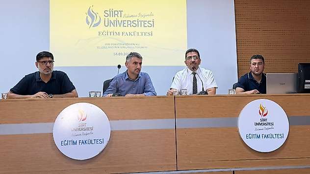 Siirt Üniversitesi Eğitim Fakültesinde yıl sonu akademik kurul toplantısı yapıldı