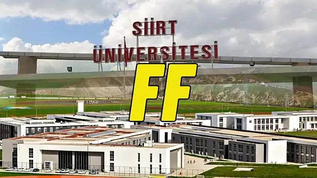 Siirt Üniversitesi Geçer Not Alamadı
