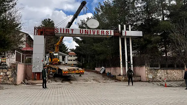 Siirt Üniversitesi merkez kampüsünün yıkımına başlanıyor