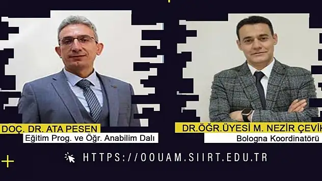 Siirt Üniversitesi'nde ''Eğiticilerin Eğitimi'' Programı Düzenleniyor