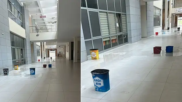 Siirt Üniversitesi'nde Her Yağışta Aynı Manzara: Kovalar, Su Birikintileri