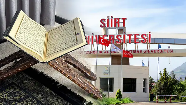 Siirt Üniversitesi'nde Tefsir kadrosu için kazanan aday belli oldu