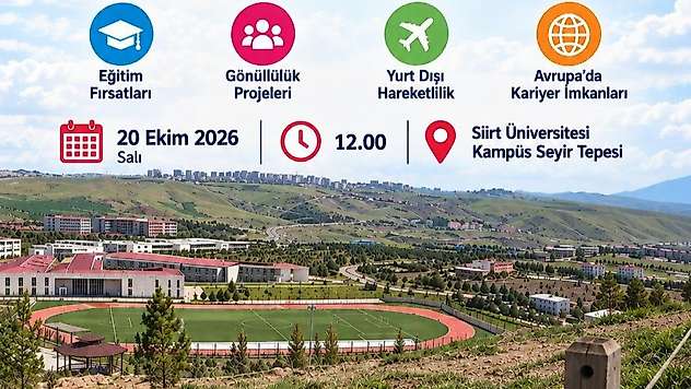 Siirt Üniversitesi'nde ''Time to Move'' Etkinliği Düzenlenecek
