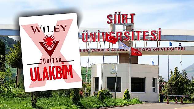 Siirt Üniversitesi'nde TÜBİTAK-Wiley açık erişim kotaları tükendi