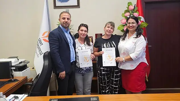 Siirt Üniversitesi'nde Uluslararası Eğitim Hareketliliği Gerçekleştirildi! Konstantin Preslavsky Üniversitesi'nden Akademisyenler Siirt'te Eğitim Verdi