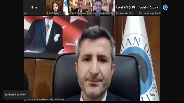 Siirt Üniversitesi'nin yer aldığı Enerji Akademisi'nde ilk ders yapıldı