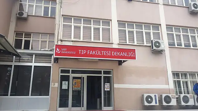 SİİRT ÜNİVERSİTESİ TIP FAKÜLTESİ 'TABELA FAKÜLTE' OLMAKTAN ÇIKARILSIN
