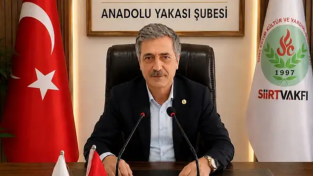 Siirt Vakfı İstanbul Anadolu Yakası Temsilciliği'ne Tevfik Cengiz Atandı