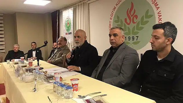 SİİRT VAKFINDAN ADAY TANITIM İFTARI