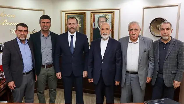 SİİRT VAKFINDAN BAŞKAN TUTUK'A TEŞEKKÜR ZİYARETİ 