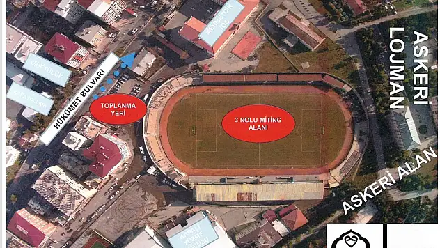 Siirt Valiliği 2025 Yılı Toplantı ve Gösteri Yürüyüşlerinde Kullanılacak Güzergah Planlarını Açıkladı