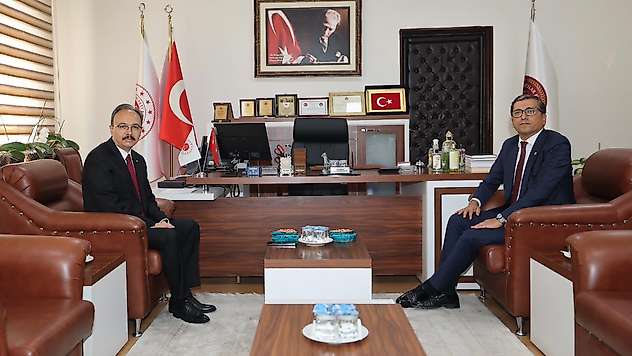 Siirt Valisi Dr. Kemal Kızılkaya'dan Siirt Cumhuriyet Başsavcısı Yasin Coşkun'a Yeni Adli Yıl Ziyareti