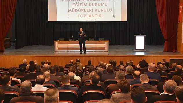 Siirt Valisi Kızılkaya, Okul Müdürleri İle Bir Araya Geldi