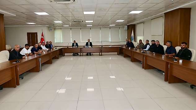 Siirt Valisi Kızılkaya, Toplu Taşıma Kooperatiflerinin Temsilcileriyle Görüştü