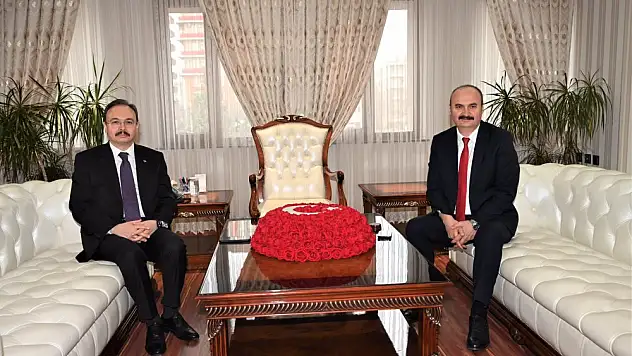 Siirt Valisi Kızılkaya'dan Batman Valisi Canalp'e Ziyaret