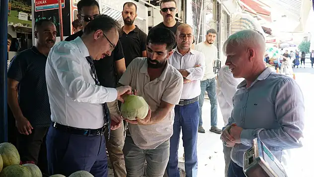 Siirt Valisi'nden Esnaflara ve Vatandaşlara Ziyaret