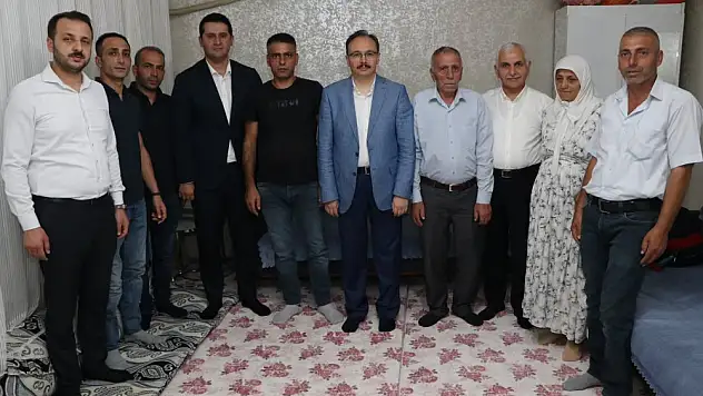 Siirt Valisinden Şehit Ailesine Ziyaret