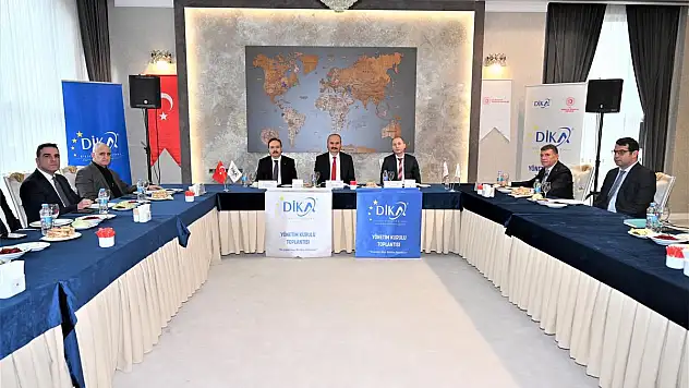 Siirt Valisi'nin de Katıldığı DİKA Toplantısında TRC 3 Bölgesinin Kalkınma Vizyonu Ele Alındı