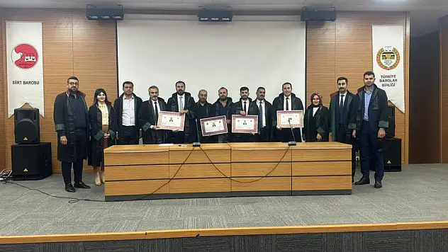Siirt'in Hukuk Ordusu Güçleniyor!